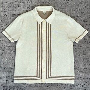 J. Crew knit short sleeve button down